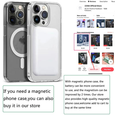 Magnet Akku für Ihr Handy